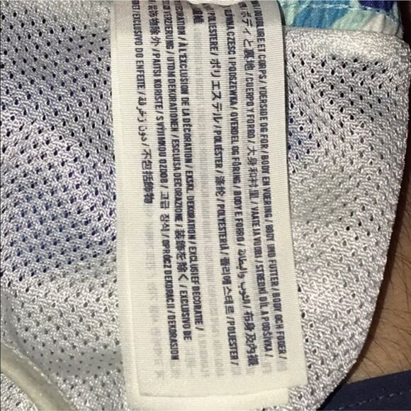 Abercrombie Kid's Blue Swimsuit Board Shorts - Picture 7 of 7